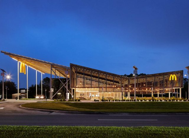 mcdonald's net-zero energy-designed restaurant