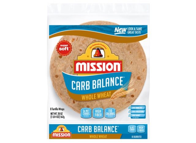 mission carb balance whole wheat tortillas