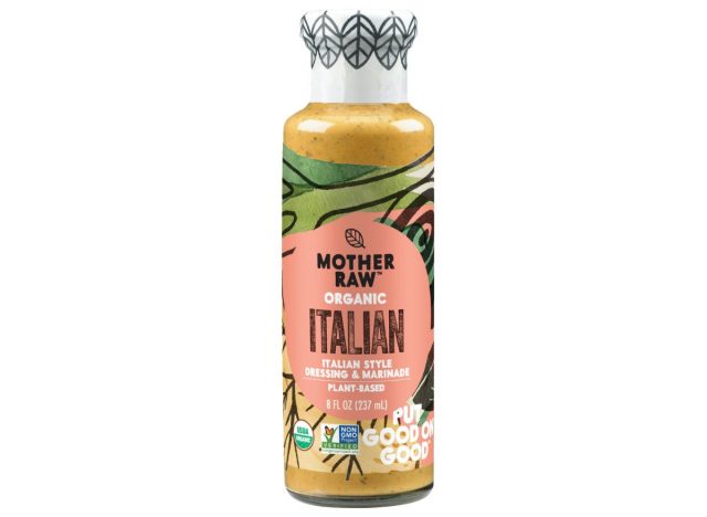 mother raw organic italian salad dressing