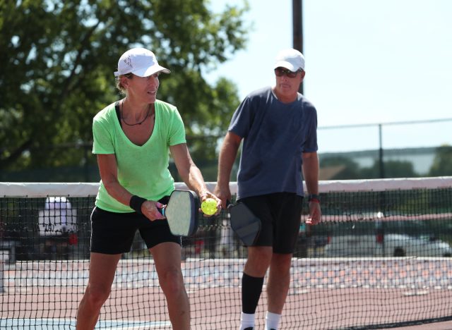 pickleball teammates