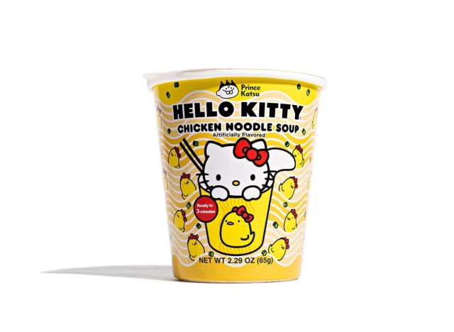 prince katsu hello kitty chicken noodle soup