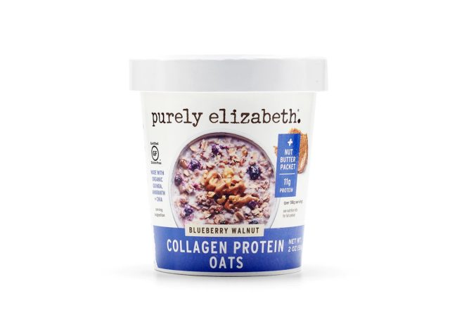 purely elizabeth blueberry-walnut collagen protein oats