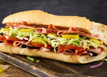 quiznos' classic italian sandwich