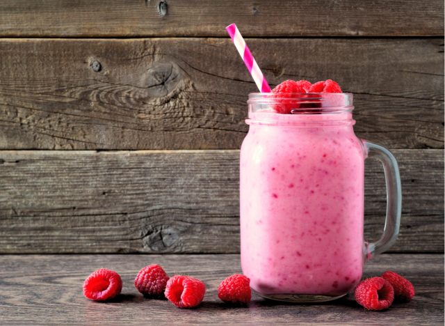 raspberry smoothie