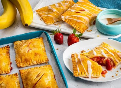 strawberry banana toaster tart