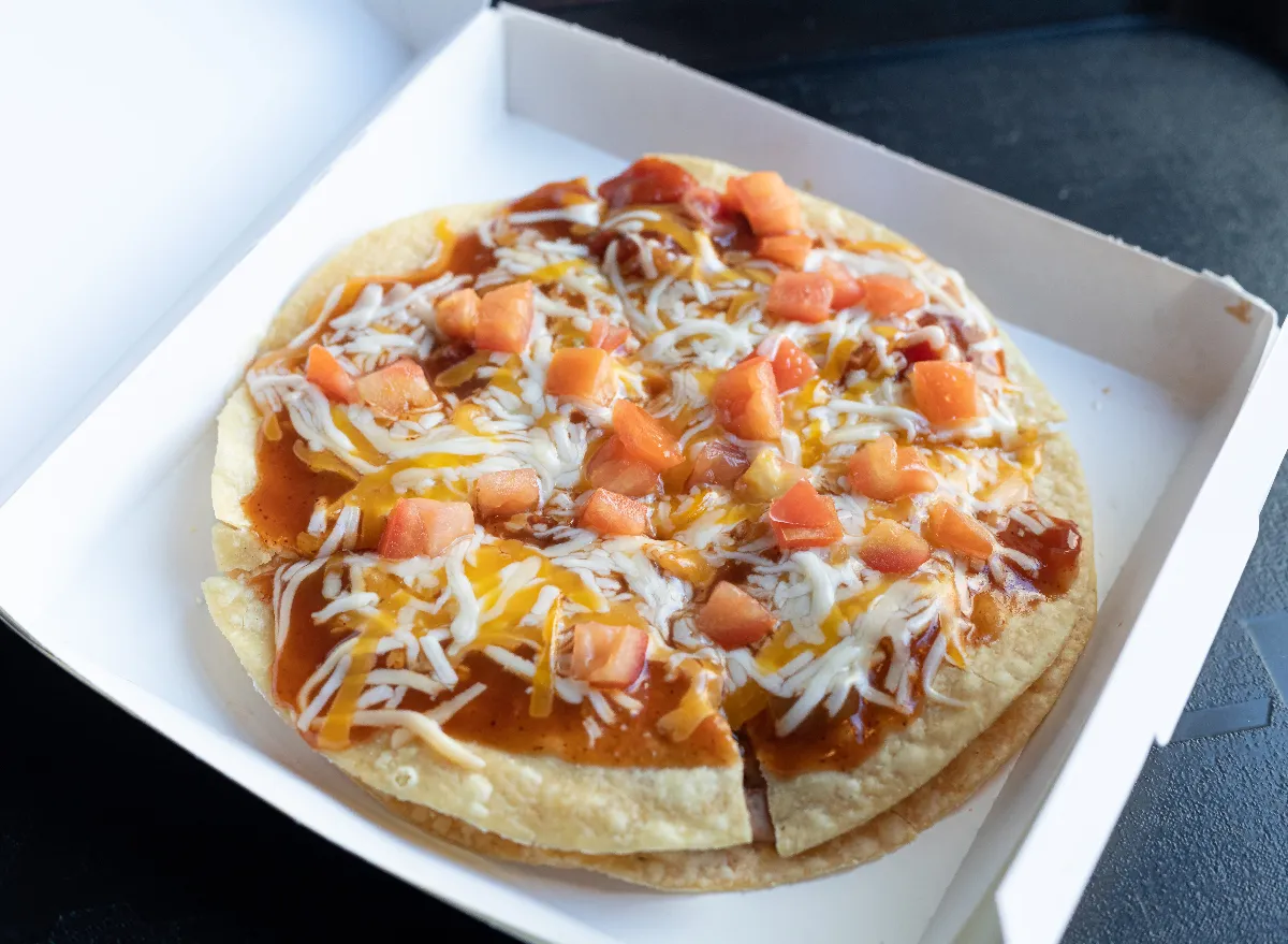 taco bell mexican pizza