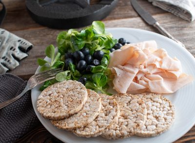 turkey cracker snack plate