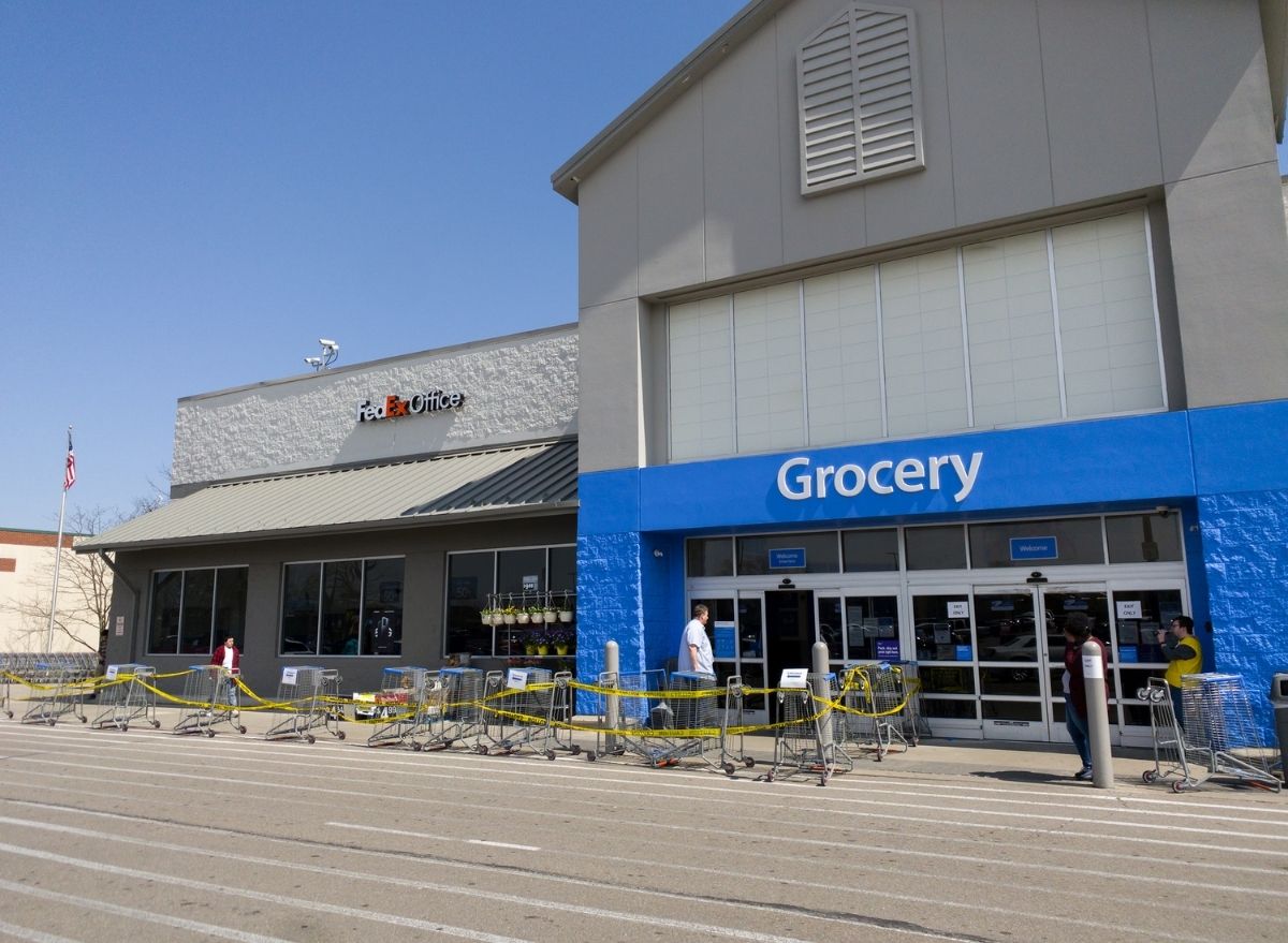 Walmart grocery closed
