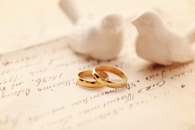 wedding bands vintage