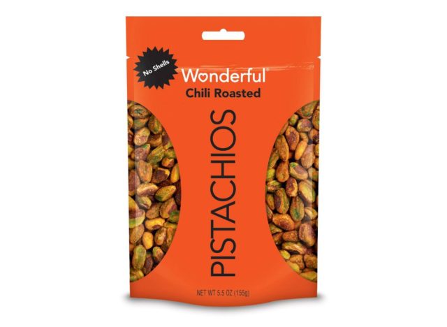 wonderful pistachios, unshelled, toasted red pepper