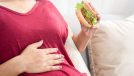 Woman Eating Sandwich, Full Belly