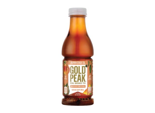 bottle of Georgia Peach Tea