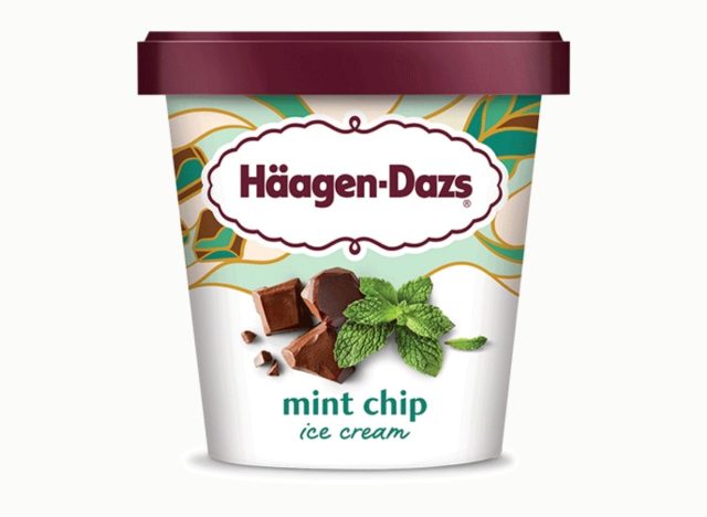 Häagen-Dazs Mint Chip Ice Cream