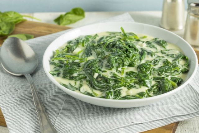 Morton's Steakhouse Creamed Spinach