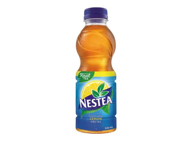 bottle of Nestea Lemon Iced Tea
