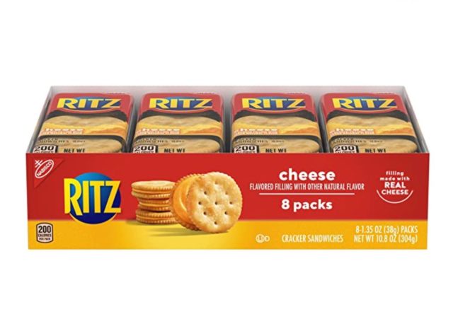 Ritz cheese sandwich