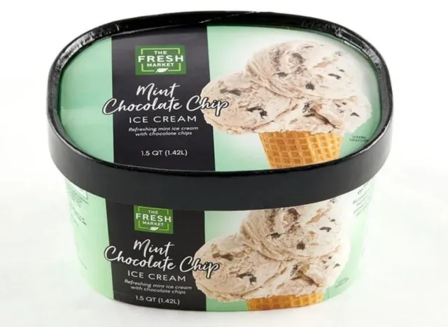 The Fresh Market Mint Chocolate Chip Old Fashioned Ice Cream