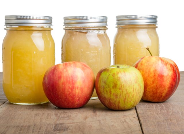 apple sauce jars