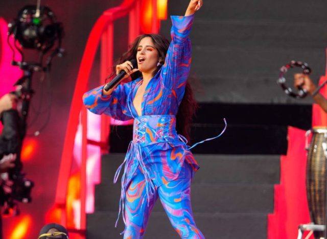 camila cabello performing