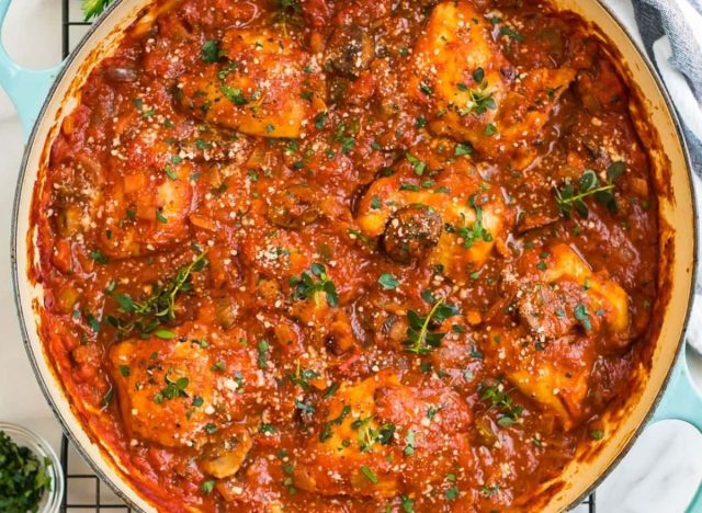 chicken cacciatore recipe