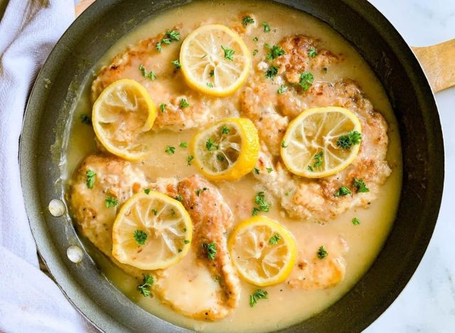 recette de poulet à la française