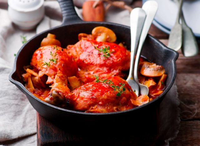 poulet marengo à l'ancienne