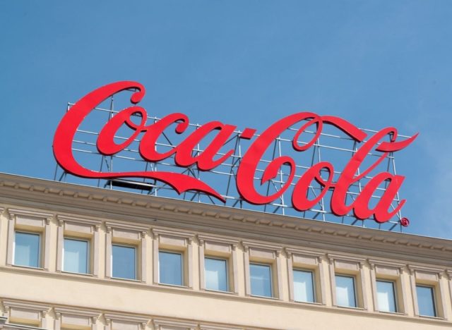 coca cola sign