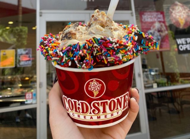 cold stone ice cream