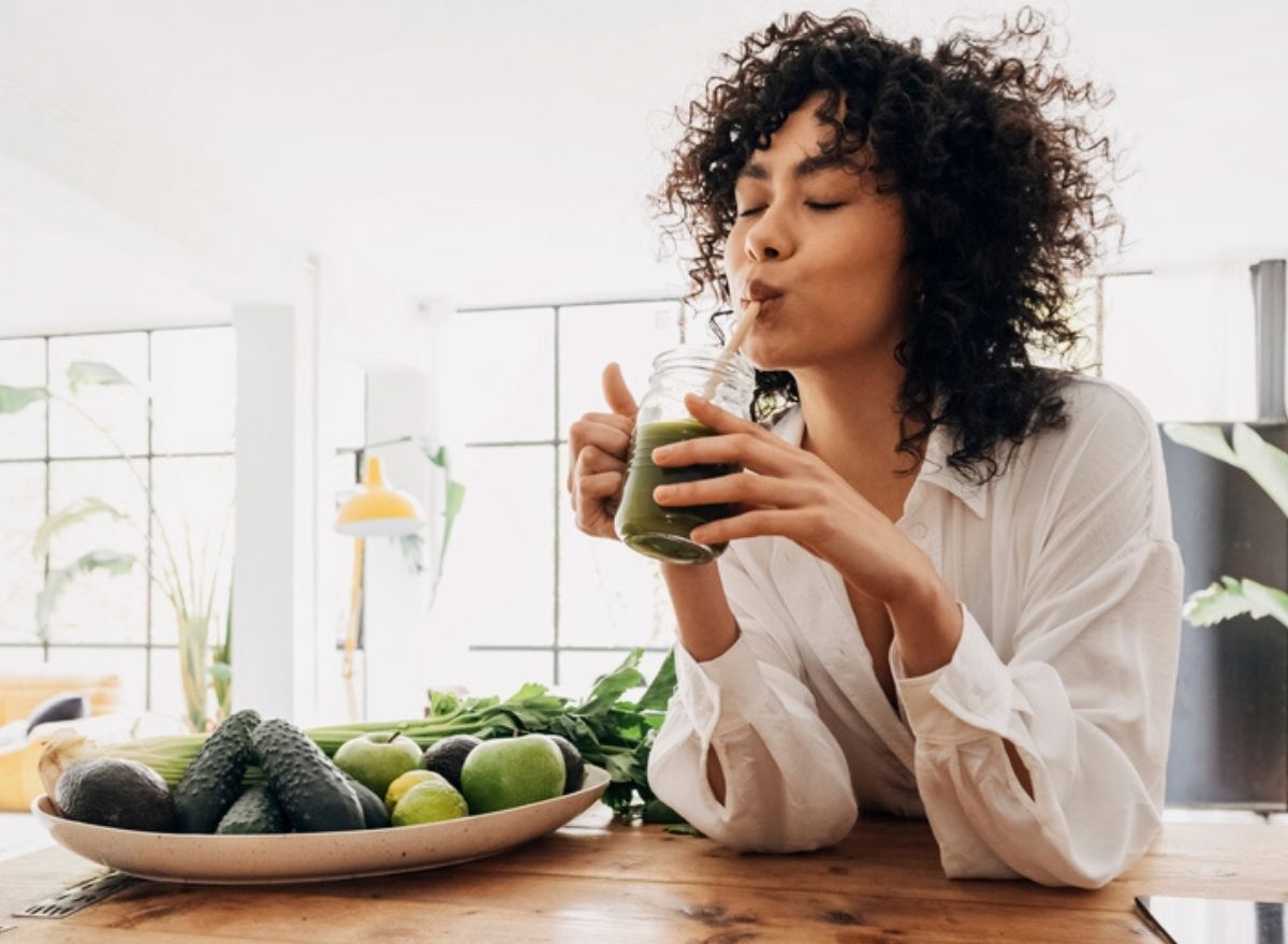 drinking smoothie weight loss