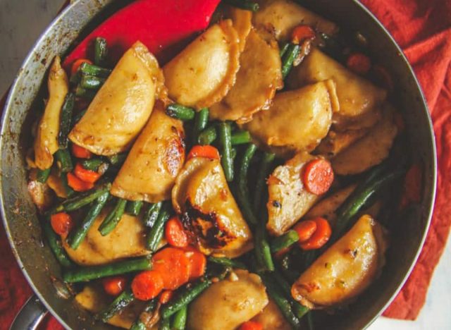 dumpling stir fry recipe