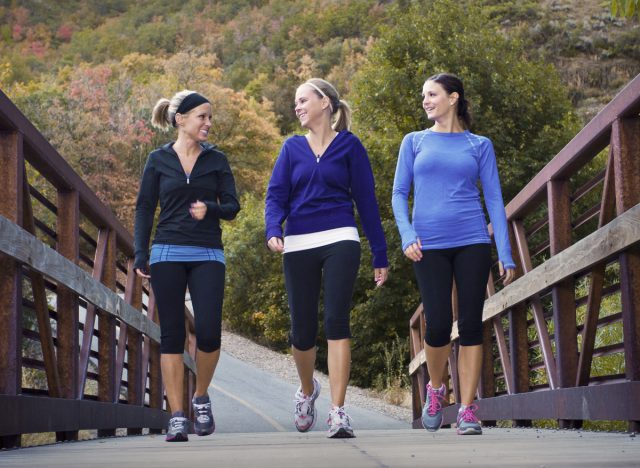 friends walk and talks, workout