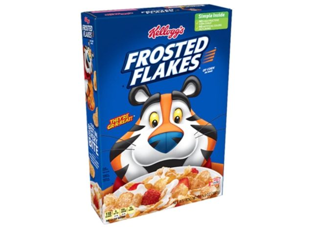 frosted flakes cereal