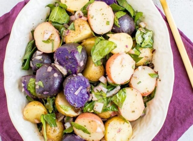 healthy potato salad