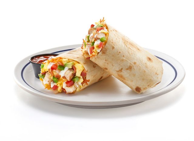 IHOP southwest chicken burrito