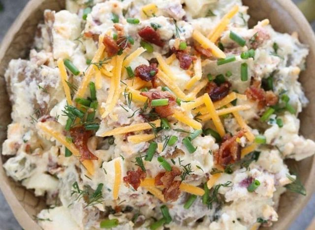 loaded baked potato salad