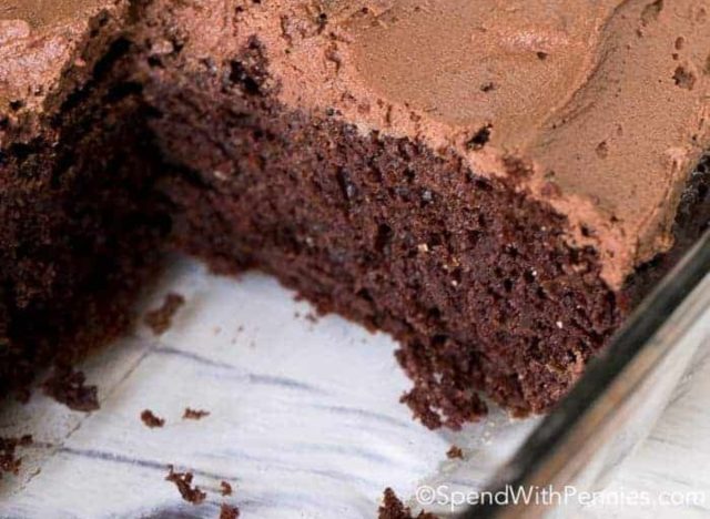 chocolate mayonnaise cake