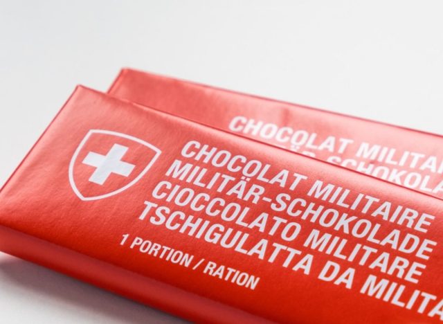 military chocolate