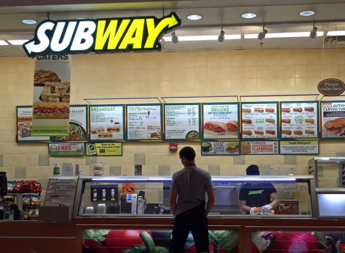Subway Menu, PDF, Menu