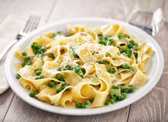 pasta with peas