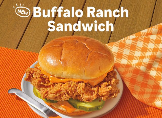 popeyes buffalo ranch sandwich