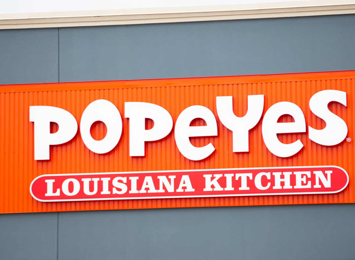 popeyes sign