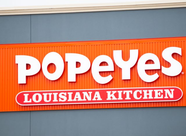 popeyes sign