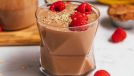 protein powder-free chocolate protein shake