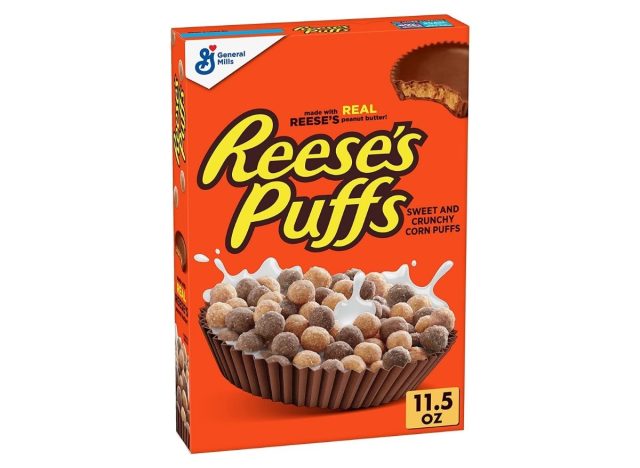 reeses puff cereal