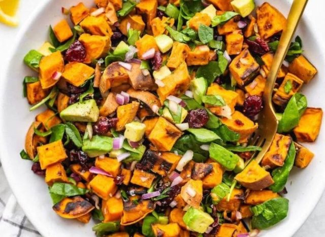 roasted sweet potato salad