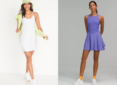 side-by-side workout dresses