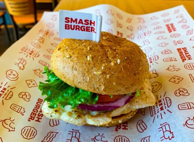 smashburger burger