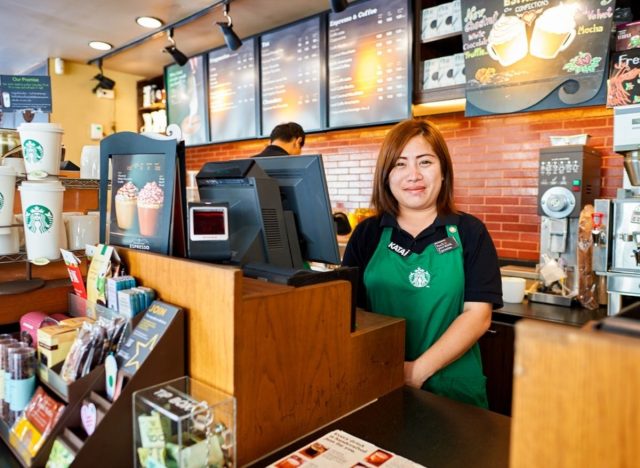 starbucks employee register