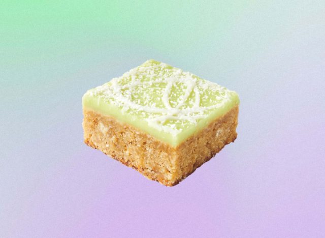 starbucks lime frosted coconut bar