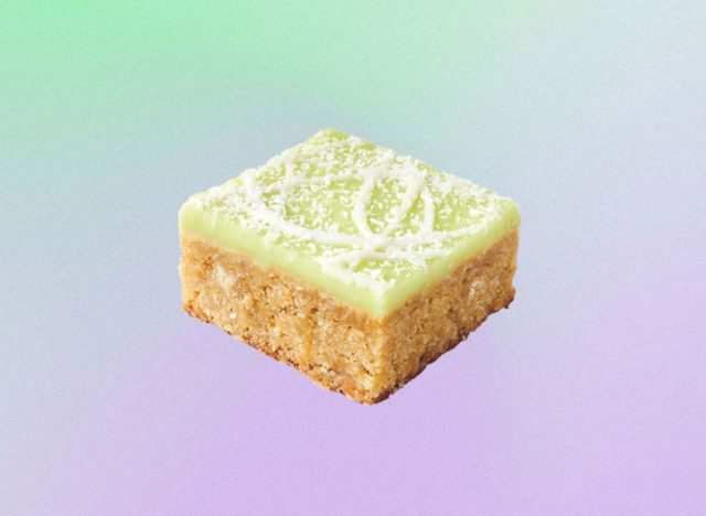 starbucks lime frosted coconut bar